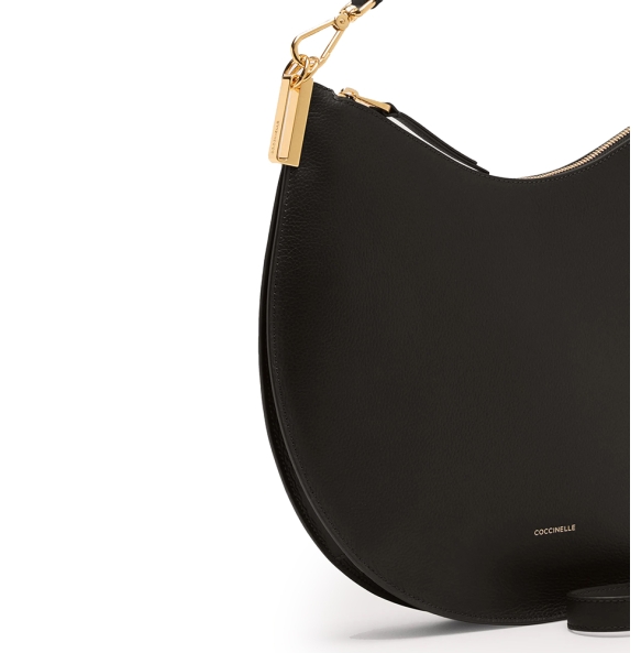 Τσάντα COCCINELLE Sunup Medium E1QKF130201 Μαύρο