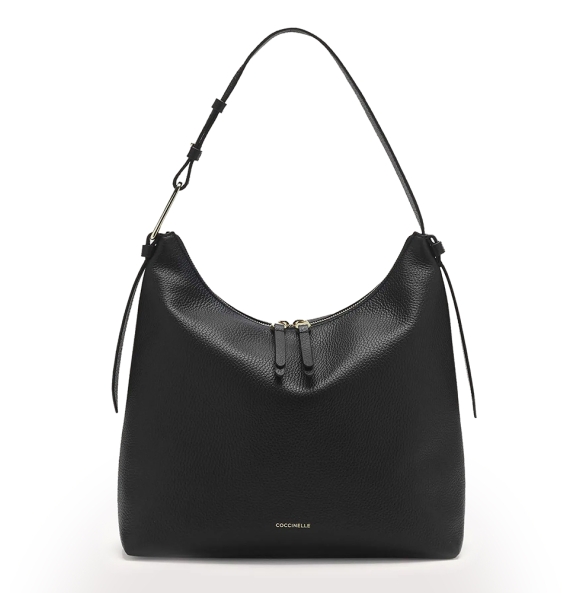 Τσάντα COCCINELLE Malory Medium E1R1K130201 Μαύρο