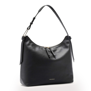 Τσάντα COCCINELLE Malory Medium E1R1K130201 Μαύρο