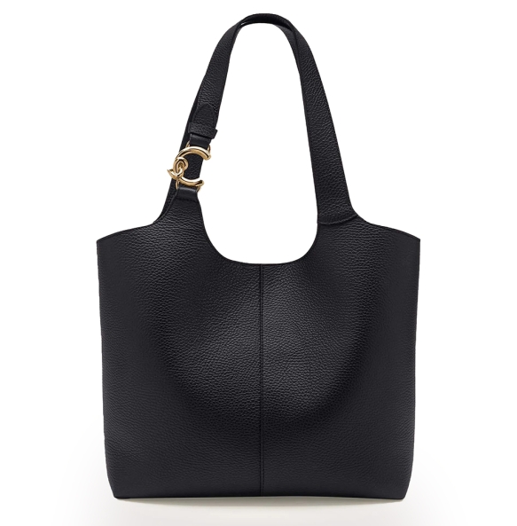 Τσάντα COCCINELLE C-Easy Large E1SHA110101 Μαύρο