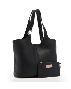 Τσάντα COCCINELLE C-Easy Large E1SHA110101 Μαύρο