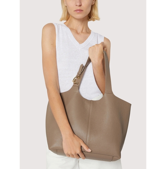 Τσάντα COCCINELLE C-Easy Large E1SHA110101 Μαύρο