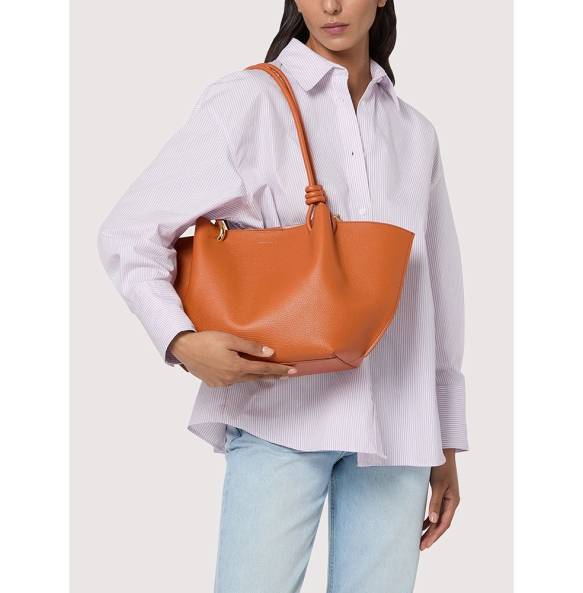 Τσάντα COCCINELLE Finn Medium E1U07110201 Πορτοκαλί