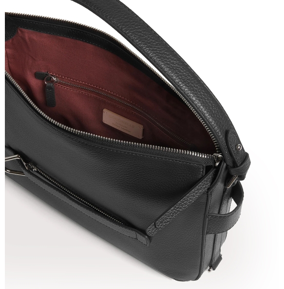 Τσάντα COCCINELLE Gretel Ribbon Medium E1U6C130501 Μαύρο