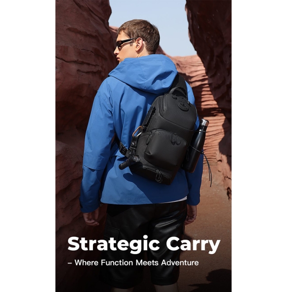 Σακίδιο χιαστί Sling Bag BANGE FW228 Μαύρο Σακίδιο χιαστί Sling Bag BANGE FW228 Μαύρο