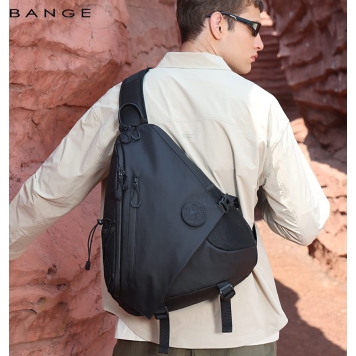 Σακίδιο χιαστί Sling Bag BANGE FW232 Μαύρο
