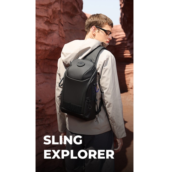 Σακίδιο χιαστί Sling Bag BANGE FW227 Μαύρο Σακίδιο χιαστί Sling Bag BANGE FW227 Μαύρο