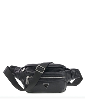 Τσαντάκι Μέσης GUESS Berlin Bumbag HMBEPOP6456 Μαύρο