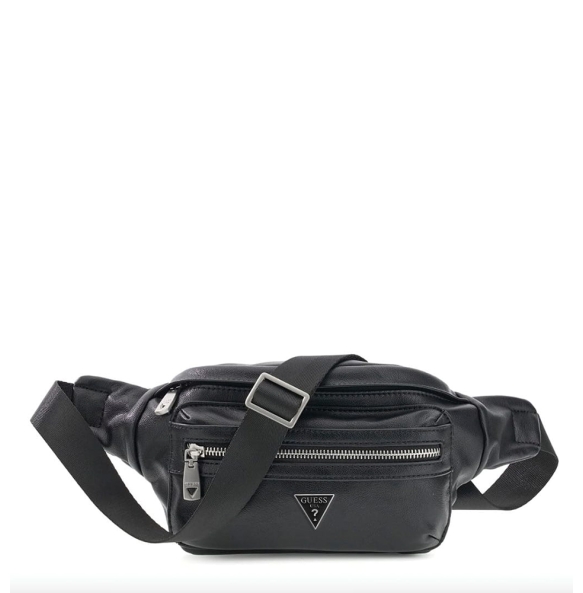 Τσαντάκι Μέσης GUESS Berlin Bumbag HMBEPOP6456 Μαύρο