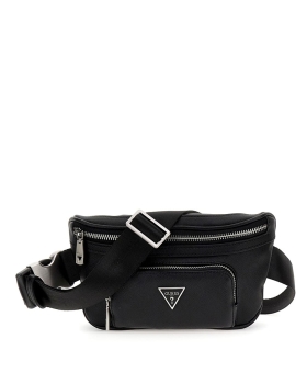 Τσαντάκι Μέσης GUESS Milano Compact Bumbag HMECSAP3332 Μαύρο
