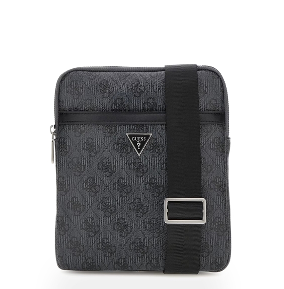Τσάντα GUESS Vezzola HMEVZLP2223 Γκρι/Μαύρο