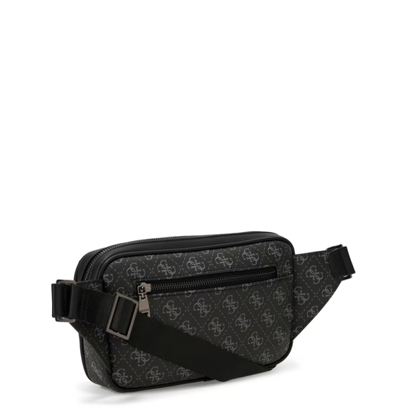 Τσαντάκι Μέσης GUESS Milano Large Bumbag HMMILOP6398 Μαύρο
