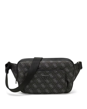 Τσαντάκι Μέσης GUESS Milano Large Bumbag HMMILOP6398 Μαύρο