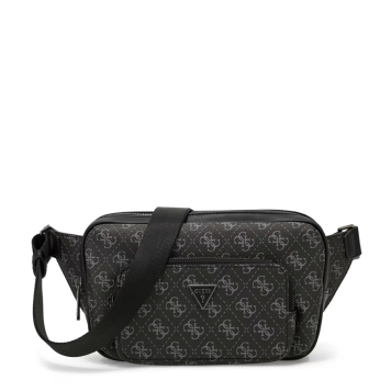 Τσαντάκι Μέσης GUESS Milano Large Bumbag HMMILOP6398 Μαύρο