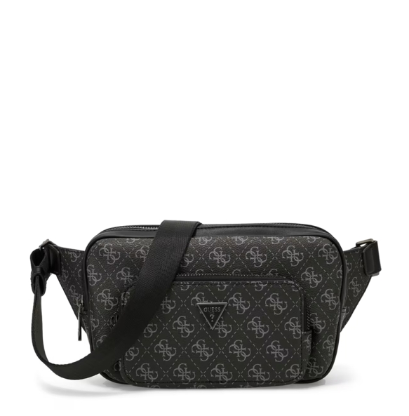 Τσαντάκι Μέσης GUESS Milano Large Bumbag HMMILOP6398 Μαύρο