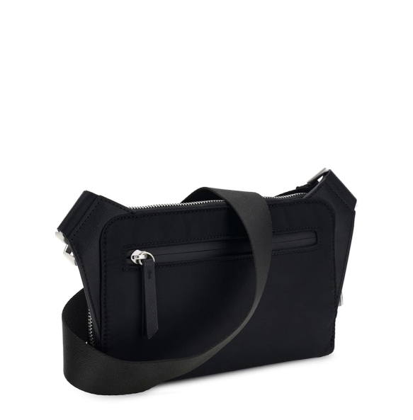 Τσαντάκι Μέσης GUESS Milano Bumbag S HMMINYP5214 Μαύρο