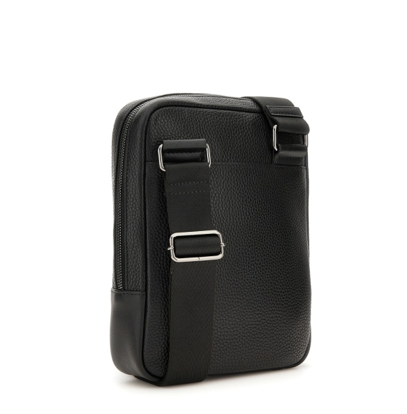 Τσάντα χιαστί GUESS Monaco HMMOGRP6159 Μαύρο Τσάντα χιαστί GUESS Monaco HMMOGRP6159 Μαύρο