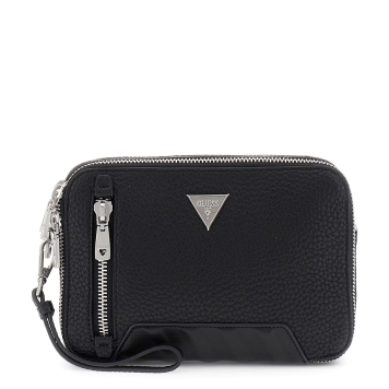 Τσάντα GUESS Torino Camera Bag Double Zip HMTOLGP5429 Μαύρο