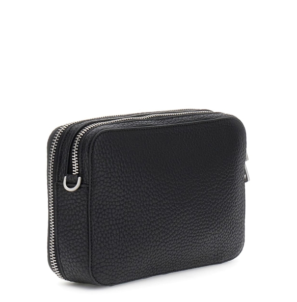 Τσάντα GUESS Torino Camera Bag Double Zip HMTOLGP5429 Μαύρο Τσάντα GUESS Torino Camera Bag Double Zip HMTOLGP5429 Μαύρο