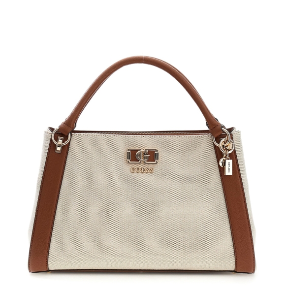 Τσάντα GUESS Karnilla Girlfriend Sathel HWAG9719070 Μπεζ