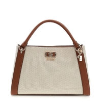 Τσάντα GUESS Karnilla Girlfriend Sathel HWAG9719070 Μπεζ