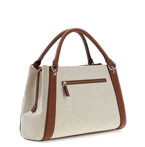 Τσάντα GUESS Karnilla Girlfriend Sathel HWAG9719070 Μπεζ