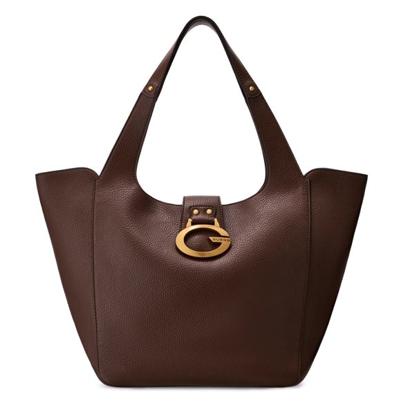 Τσάντα GUESS Camden Large Tote HWBB9308240 Καφέ