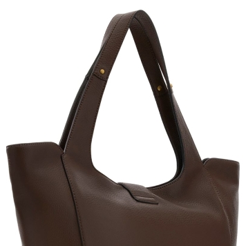 Τσάντα GUESS Camden Large Tote HWBB9308240 Καφέ