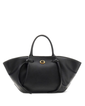Τσάντα GUESS Allegra Girlfriend Satchel HWBG2237060 Μαύρο