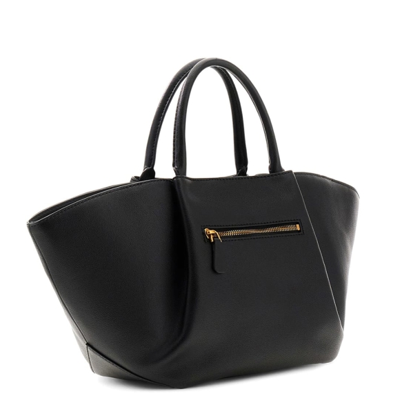 Τσάντα GUESS Allegra Girlfriend Satchel HWBG2237060 Μαύρο