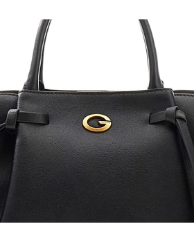Τσάντα GUESS Allegra Girlfriend Satchel HWBG2237060 Μαύρο