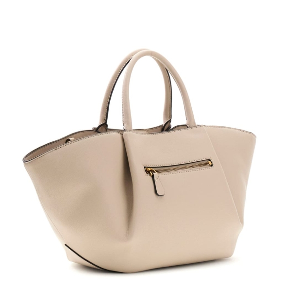 Τσάντα GUESS Allegra Girlfriend Satchel HWBG2237060 Ιβουάρ