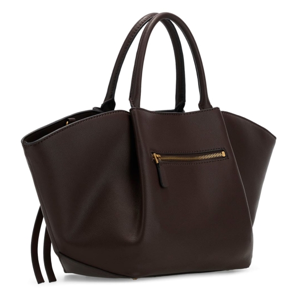 Τσάντα GUESS Allegra Girlfriend Satchel HWBG2237060 Καφέ