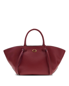 Τσάντα GUESS Allegra Girlfriend Satchel HWBG2237060 Κόκκινο
