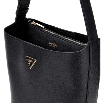 Τσάντα GUESS Meridian Bucket HWBG6974040 Μαύρο