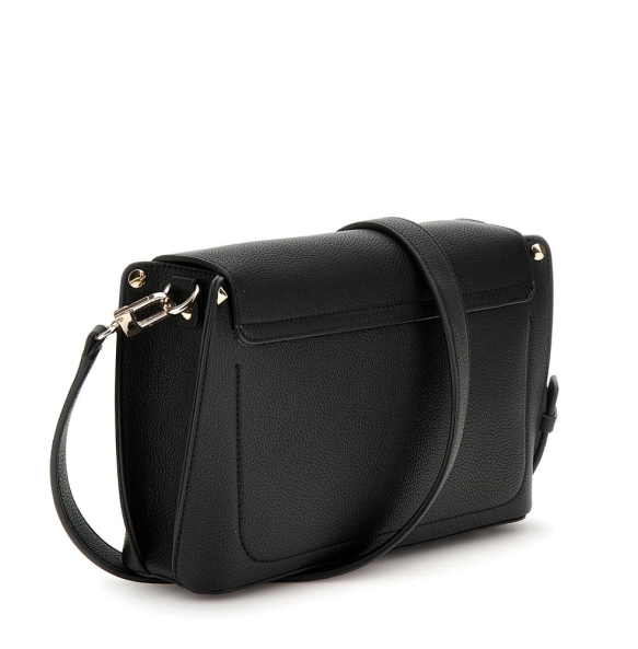 Τσάντα GUESS Meridian Flap Crossbody HWBG6974200 Μαύρο