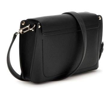 Τσάντα GUESS Meridian Flap Crossbody HWBG6974200 Μαύρο