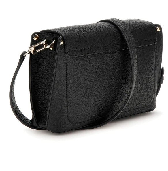 Τσάντα GUESS Meridian Flap Crossbody HWBG6974200 Μαύρο