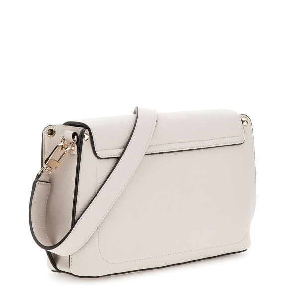Τσάντα GUESS Meridian Flap Crossbody HWBG6974200 Λευκό