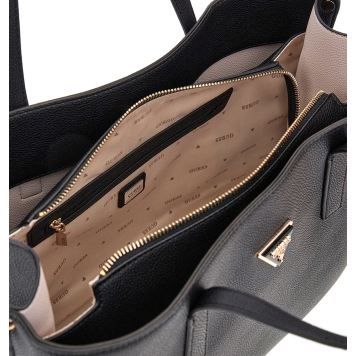 Τσάντα GUESS Meridian Girlfriend Tote HWPG9648230 Μαύρο