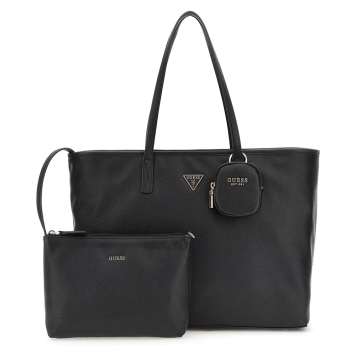 Τσάντα GUESS Power Play Large Tech Tote HWBG7124240 Μαύρο