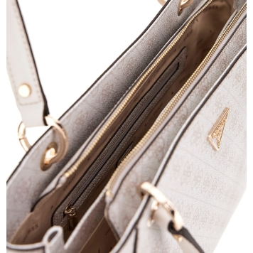 Τσάντα GUESS Noelle Tote HWBG7879250 Λευκό