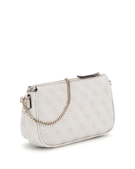 Τσάντα GUESS Noelle HWBG7879710 Λευκό