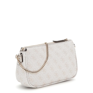 Τσάντα GUESS Noelle HWBG7879710 Λευκό
