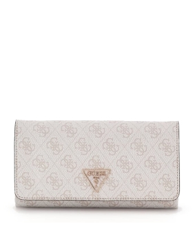 Τσάντα GUESS Noelle xBody Organizer Flap HWBG7879750 Λευκό