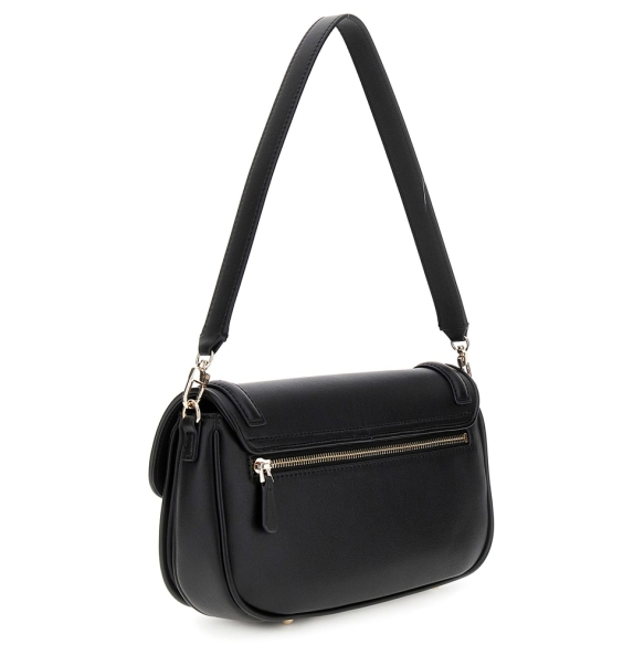 Τσάντα GUESS Dea Flap Shoulder Bag HWBG7993200 Μαύρο