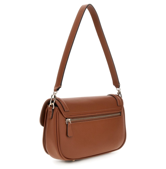 Τσάντα GUESS Dea Flap Shoulder Bag HWBG7993200 Καφέ