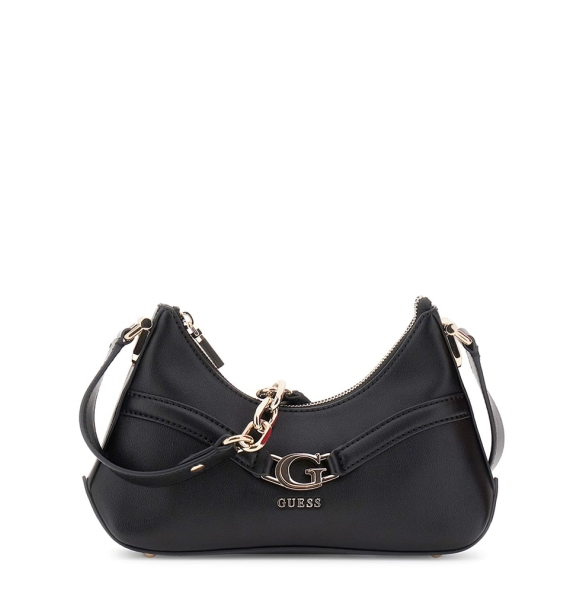 Τσάντα GUESS Dea Crossbody Top Zip HWBG7993730 Μαύρο