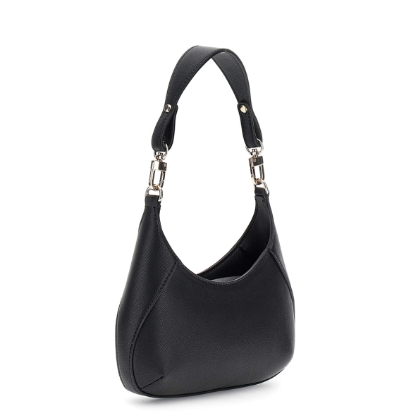 Τσάντα GUESS Mimina Mini Top Zip HWBG8015720 Μαύρο