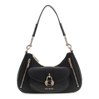 Τσάντα GUESS Jessa Shoulder Bag HWBG8362180 Μαύρο